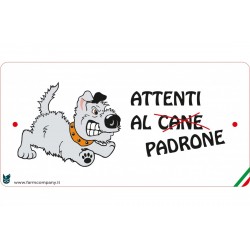 Cartello Attenti Al Cane In Forex - Cane/Padrone