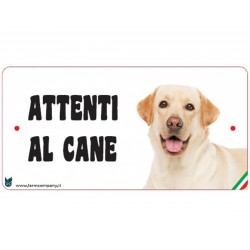 Cartello Attenti Al Cane In Forex - Labrador
