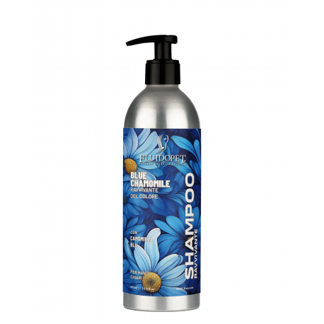 Camomilla Blu Shampoo naturale per manti bianchi