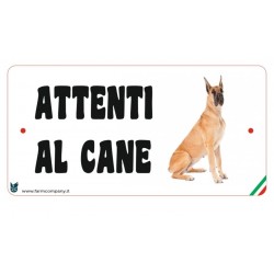 Cartello Attenti Al Cane In Forex - Alano