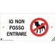 Cartello Attenti Al Cane In Forex - Non Posso Entrare