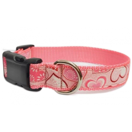 Collare Pink Hearts