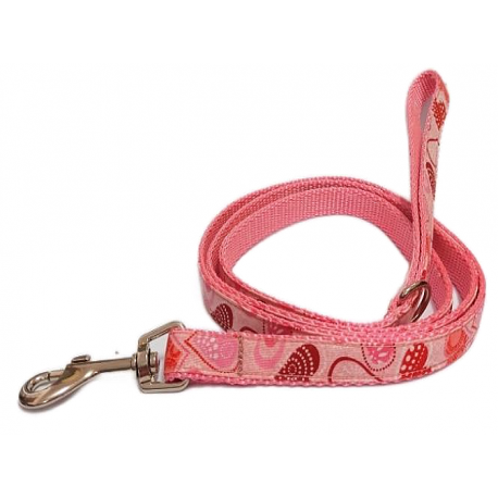 Guinzaglio Pink Hearts