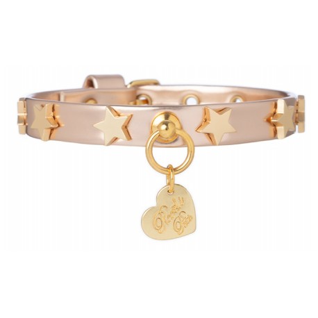 Stars Collar Metal Rosegold/Gold