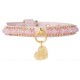 Diamond Beads Collar Pink Dore/Gold