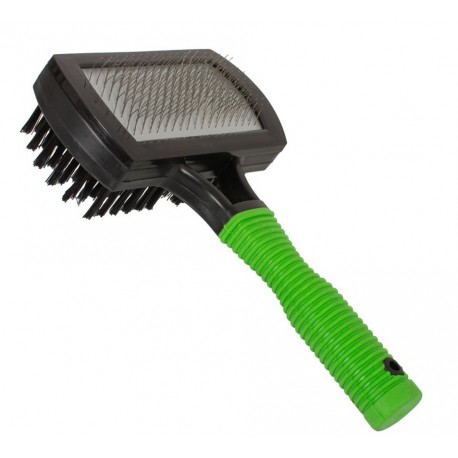 Cardatore doppio manico antiscivolo