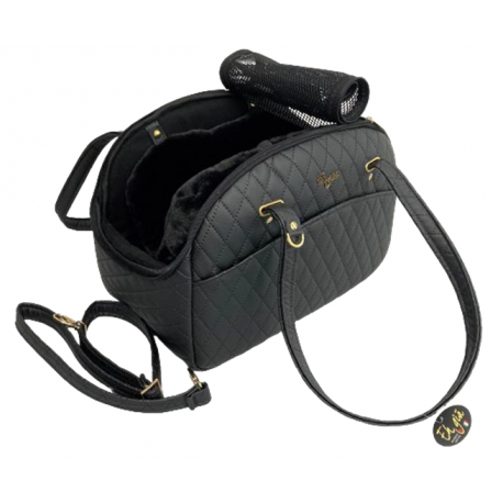 Traveller Bag Car Carrier or Trolley Carrier+Blanket Square black+black blanket