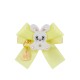 Happy Bunny Bow Collar Yellow Ecoleather/Gold