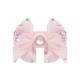 Mini Beautiful Bow Pink Hairclip