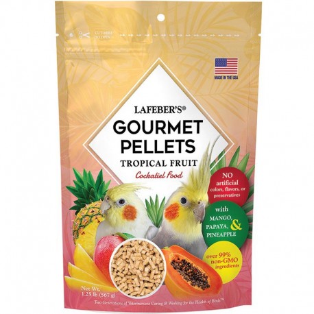 Lafeber Tropical Fruit Gourmet Pellets Cockatiel 1,8 kg
