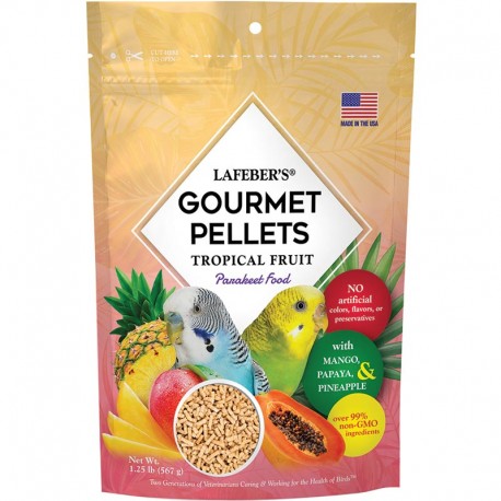 Lafeber Tropical Fruit Gourmet Pellets Parakeet 567 gr