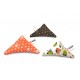 Set di 3 Giochi per gatti triangolino Halloween Catnip Toy Triangle Set of 3