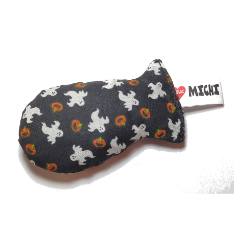 Gioco per gatti pesciolino Halloween Ghosts And Pumpkins Catnip Toy Fish