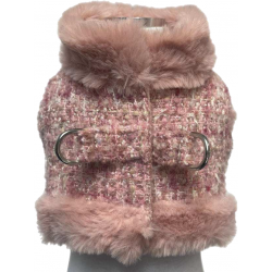 Pettorina Mademoiselle Fur SJ Rosa