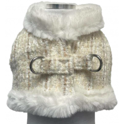 Pettorina Mademoiselle Fur SJ Avorio