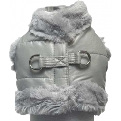 Pettorina Alaska Polar Grigio