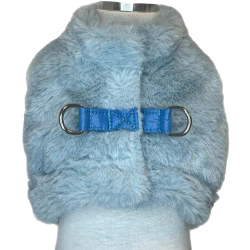 Pettorina Alaska Fur Sky