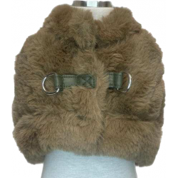 Pettorina Alaska Fur Verde