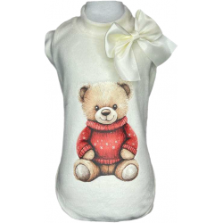 T-shirt Teddy Snow
