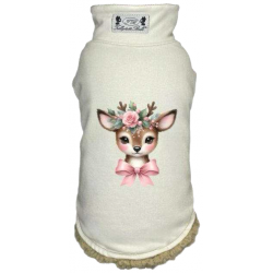 Felpa reversibile Cerbiatta Chic