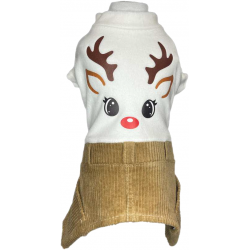 Tutina 4 zampe Rudolph Shorts