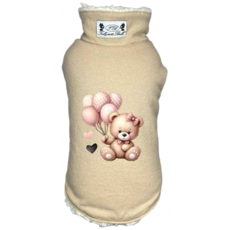 Felpa reversibile Teddy Love