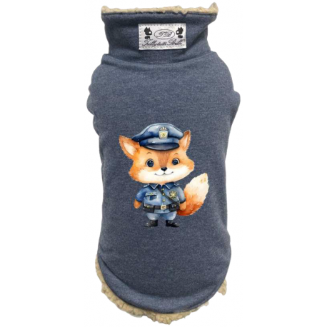Felpa reversibile Foxy Cop