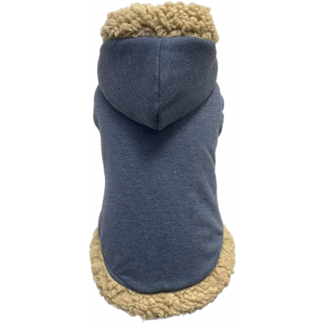 Felpa reversibile Sugar Blu