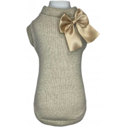 Maglioncino Bow Sweety Beige