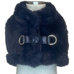 Pettorina Alaska Fur blu