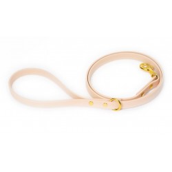 Powder Tan Biothane Lead Gold