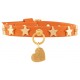Stars Studs Collar Orange/Gold