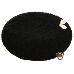 Cuscino ricciolino nero