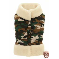 D-Ring Mimetico Verde Vello