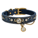 Collare gioiello denim