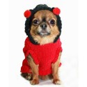Lady Bug Chenille Hoodie