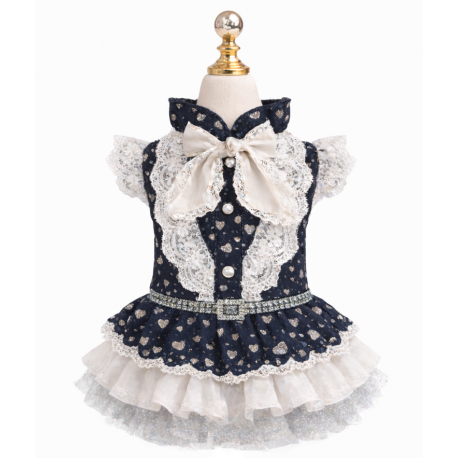 Denim Velvet Amélie