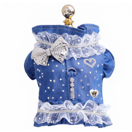 Blue Bijou Couture