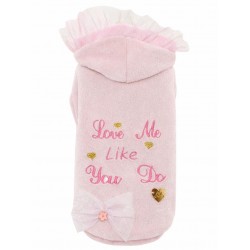 Felpa Love me like you do Pink