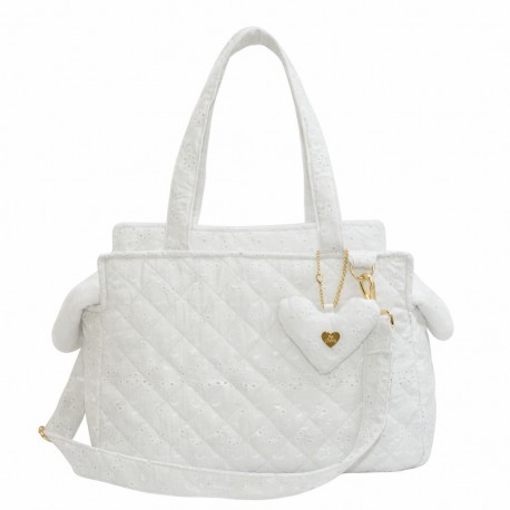 Sangallo White Tote Bag
