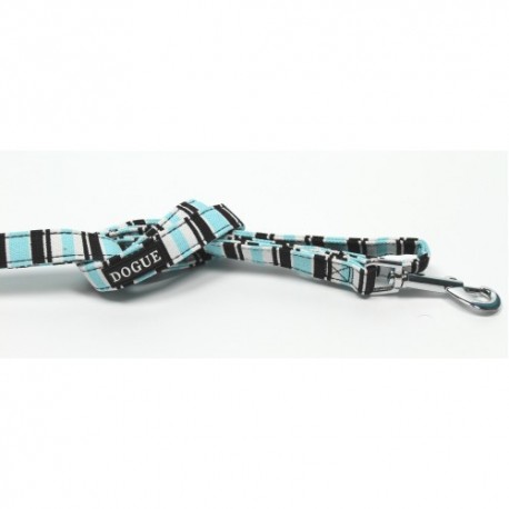Dogue Guinzaglio Striped Lead Blue/Black