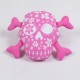 Dogue gioco toy Skull Pink/White