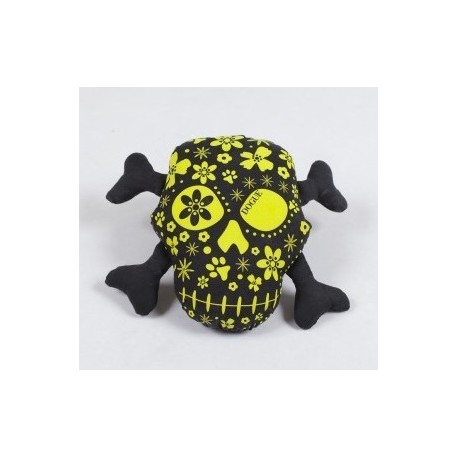 Dogue gioco toy Skull Black/Lime