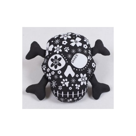 Dogue gioco toy Skull Black/White