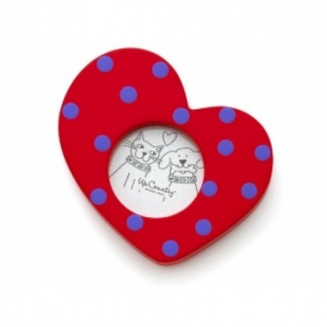 Red Heart Frame Ornament