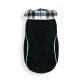 Fleece Wrap Coat Black