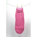 Dogue Maglioncino Cable Knit Sweater Pink