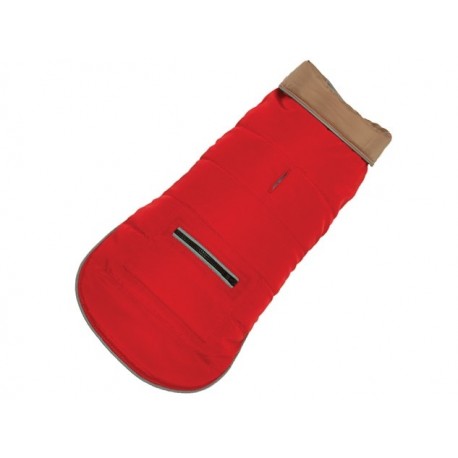 SPORT PUFFER COAT Red