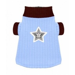 Blue Star Turtleneck
