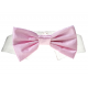  Shirt Collar Pink Satin
